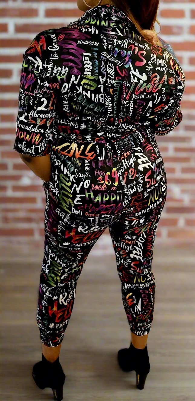 GRAFFITI JUMPSUIT