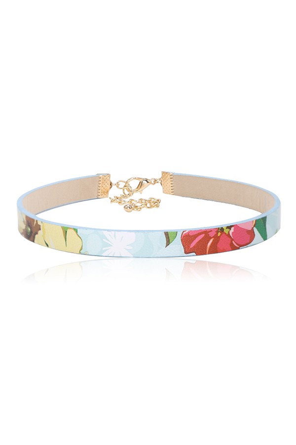 TROPICAL CHOKER NECKLACE