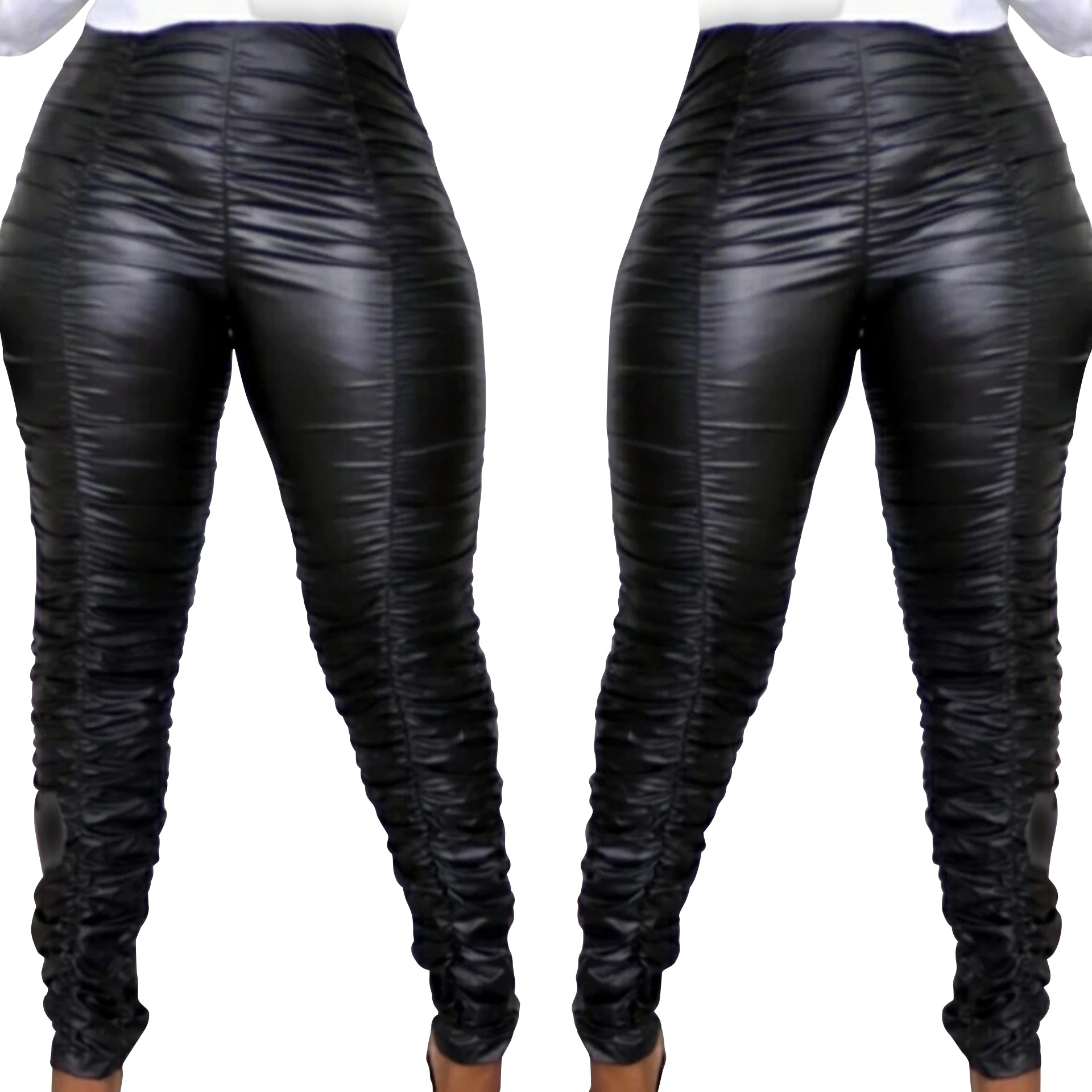 LENA LEATHERETTE PANTS