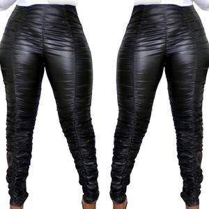 LENA LEATHERETTE PANTS